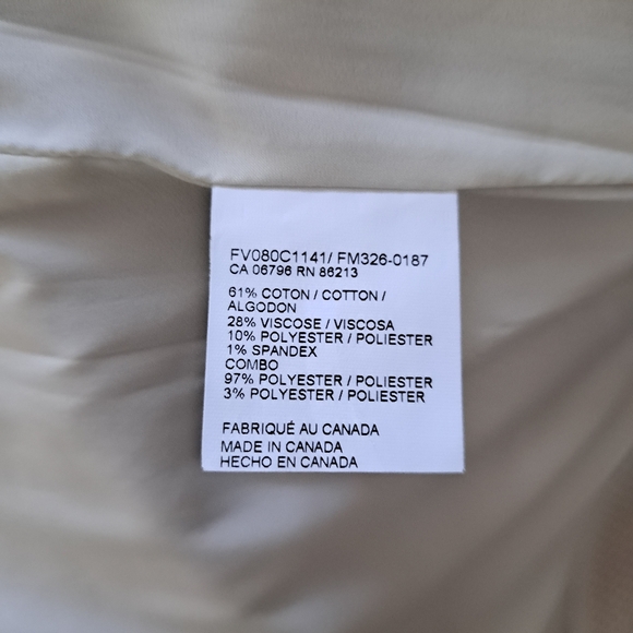 Tristan Beige Knit Cotton Mix A-Line Skirt - Picture 7 of 7